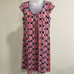 NWOT Chadwick’s abstract dress. Size 12P Large petite